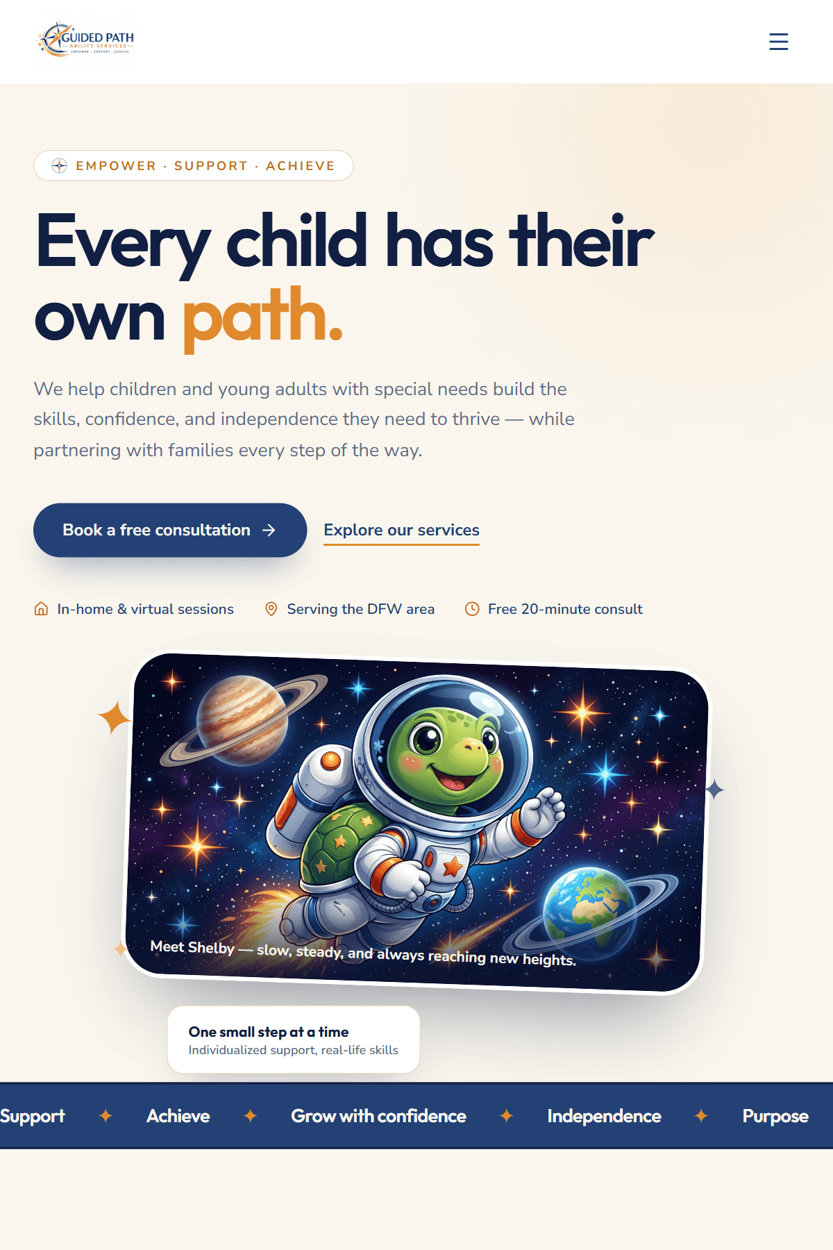 Guided Path Ability Services
